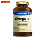 Ômega 3 Ultra Dha Vitaminlife 60 Cápsulas
