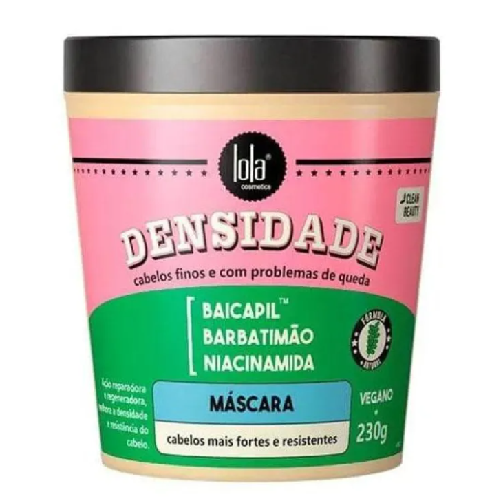 Mascara-Capilar-Densidade-Lola-Cosmetics-230g5 Máscara Capilar Densidade Lola Cosmetics 230g - Imagem 1