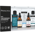 Kit Facial Principia Antissinais Intensivo Gel De Limpeza Gl-01 120g + Sérum Vc-10 30ml + Creme Calmante Cm-01 40g + Sérum Rn-0,3 30ml + Tônico Al-7 120ml