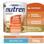 Nutren Senior 50+ Zero Lactose Sabor Baunilha 740g