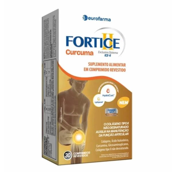 Suplemento Fortice Curcuma Colágeno Tipo Il 30 Comprimidos